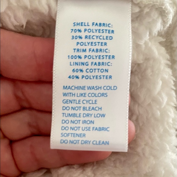 🆕 NWT Southern Tide Fleece Zippered Jacket in Cream - X-Small - Picture 6 of 7